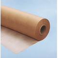 Foam-Lined Cohesive Coated Natural Kraft Rolls 12"x80'